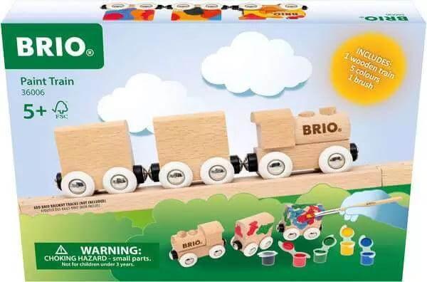 BRIO Holzzug zum Anmalen Brio