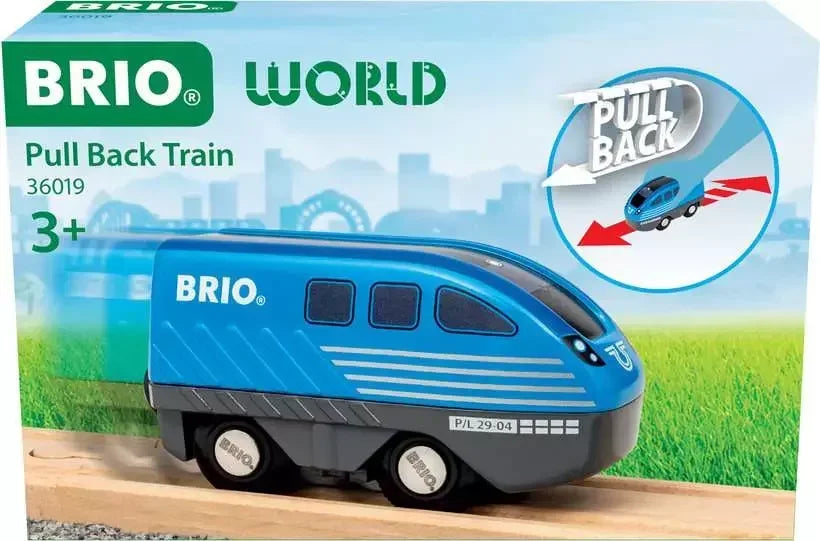 BRIO Lok mit Rückziehmoto - 36019 Brio