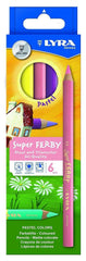 Buntstifte - Super Ferby pastel 6 Stück LYRA