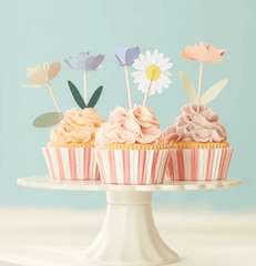Cupcake Kit Blumen Garten Meri Meri