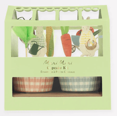 Cupcake Kit Bunny Greenhouse Meri Meri