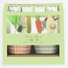 Cupcake Kit Bunny Greenhouse Meri Meri