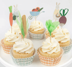 Cupcake Kit Bunny Greenhouse Meri Meri