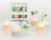 Cupcake Kit Bunny Greenhouse Meri Meri