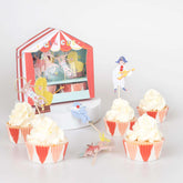 Cupcake Kit Circus - im Zirkuszelt Meri Meri