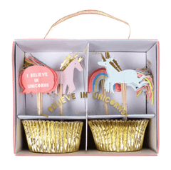 Cupcake Kit I Believe in Unicorns Meri Meri