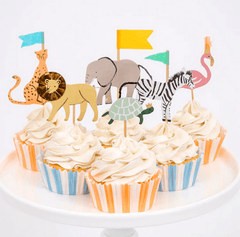 Cupcake Kit Safari Tiere Meri Meri