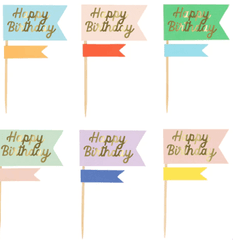 Cupcake Kit Streifen Party Meri Meri