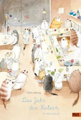 Das Jahr der Katzen. Ein Wimmelbuch