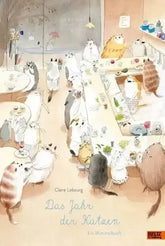 Das Jahr der Katzen. Ein Wimmelbuch