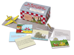 Der Flugplatzspatz nahm auf dem Flugblatt Platz - Memo Metermorphosen