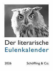 Der literarische Eulenkalender 2026 - 9783895613616 Schöffling & Co.