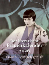Der literarische Frauenkalender 2026. Frauen - einfach genial! - 9783869153148 ebersbach & simon