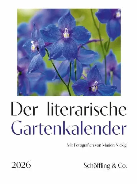 Der literarische Gartenkalender 2026 - 9783895618925 Schöffling & Co.