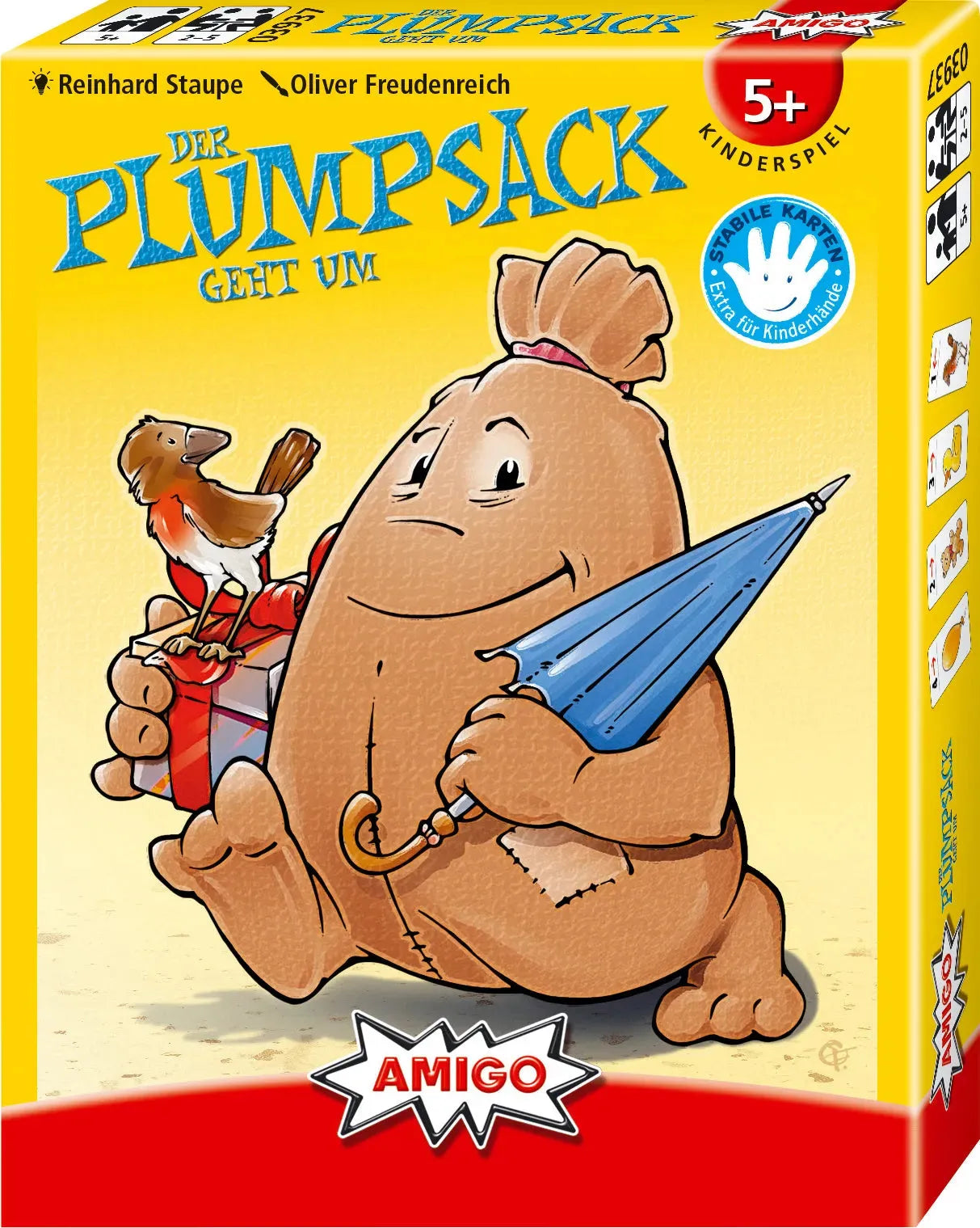 Der Plumpsack geht um - Spannendes Memo-Kartenspiel für die Familie - 03937 Amigo
