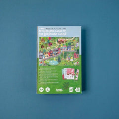 Detektiv-Puzzle Geburtstagskuchen-Rätsel 100 Teile - pz2674u Londji