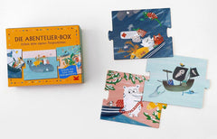 Die Abenteuer-Box - Kinderpuzzles Laurence King Spiele