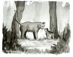 Die Katze, die nach Weisheit sucht Wunderraum