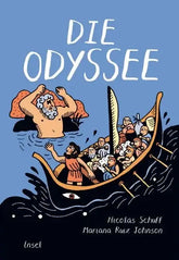 die-odyssee-graphic-novel-homers-heldenepen-als-graphic-novel-2-gebundene-ausgabe-nicolas-schuff - kunstundspiel