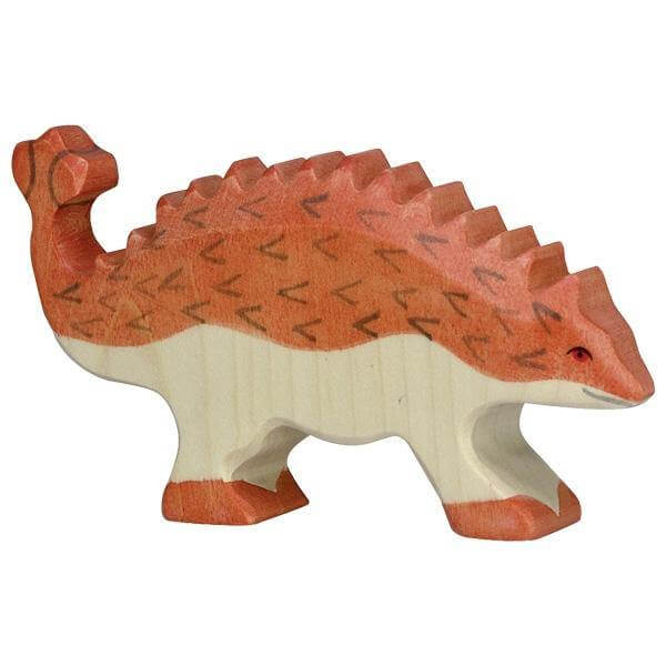 Dinosaurier Ankylosaurus Holztiger