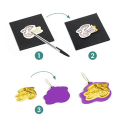 DIY Amulett Glücksbringer Djeco