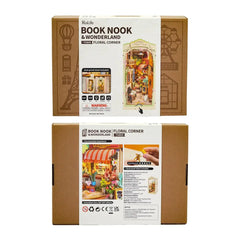 DIY Buchstütze - Book Nook Bücherecken-Set – Floral Corner TGB09