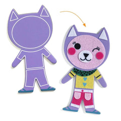 DIY Magnete Funky Family Djeco