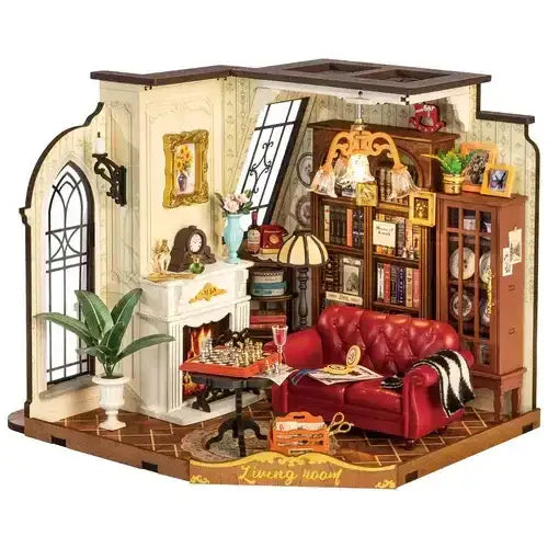 DIY Miniatur - Catherine´s Living room Wohnzimmer - dg175 Robotime