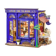 DIY Miniatur Haus Teestube Time Tea Room DG171 - DG171 Robotime