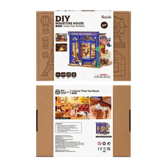 DIY Miniatur Haus Teestube Time Tea Room DG171 - DG171 Robotime