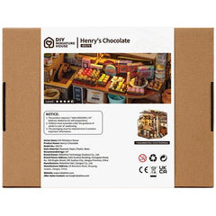 DIY Miniatur Henrys Schokoladenladen Chocolate DG174 - Robotime