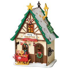 DIY Miniatur Wehnachtshaus Twinkling Christmas Hous DS036 - Robotime
