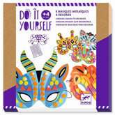 DIY Mosaik Masken - Dschungeltiere Djeco