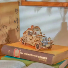 DIY Strassenbahn Tramcar Robotime kunstundspiel