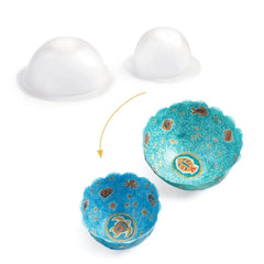 DIY Schalen basteln blau Djeco