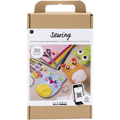 DIY Sets Filz & Fleece Starter Kreativ Set Nähen, Teddybären, Kreativ Box - Creativ Company