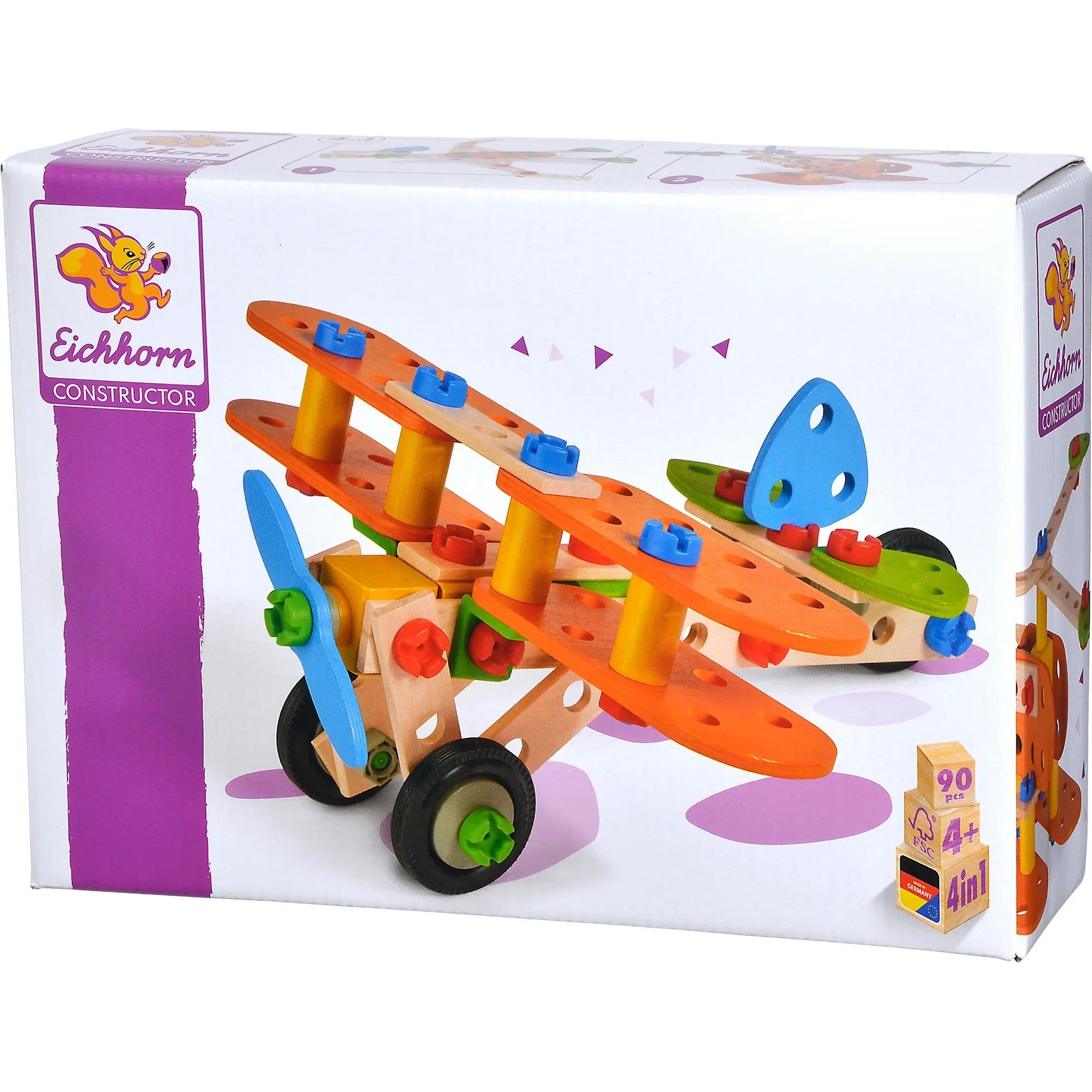 Doppeldecker Konstruktionsspielzeug 85 Teile - Simba