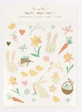 Ei Dekorations Tattoos Meri Meri