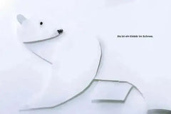 Ein Eisbär im Schnee Aladin Verlag