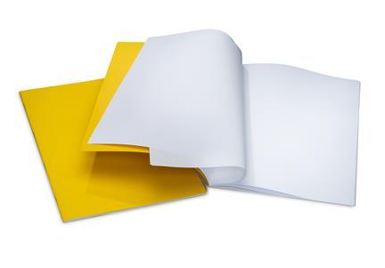 Epochenheft groß mit Trennblatt - gelb Mercurius