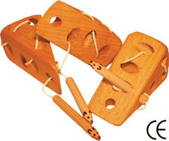 Fädelmaus Holz Bi-Ba-Butze