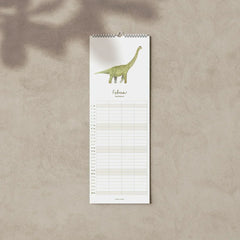Familienkalender Dinosaurier 2026 - 91410443 tucán y limón