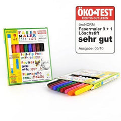 Fasermaler mit Löschstift Ökonorm