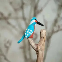 Fingerpuppe Filz - Eisvogel Blossify