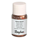 Flitter Sterne kupfer Rayher