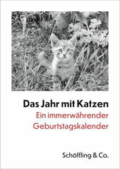 Geburtstagskalender - Das Jahr mit Katzen Schöffling & Co.