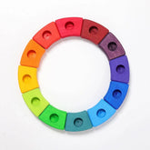 Geburtstagsring / Jahreskreis klein Regenbogen Grimms