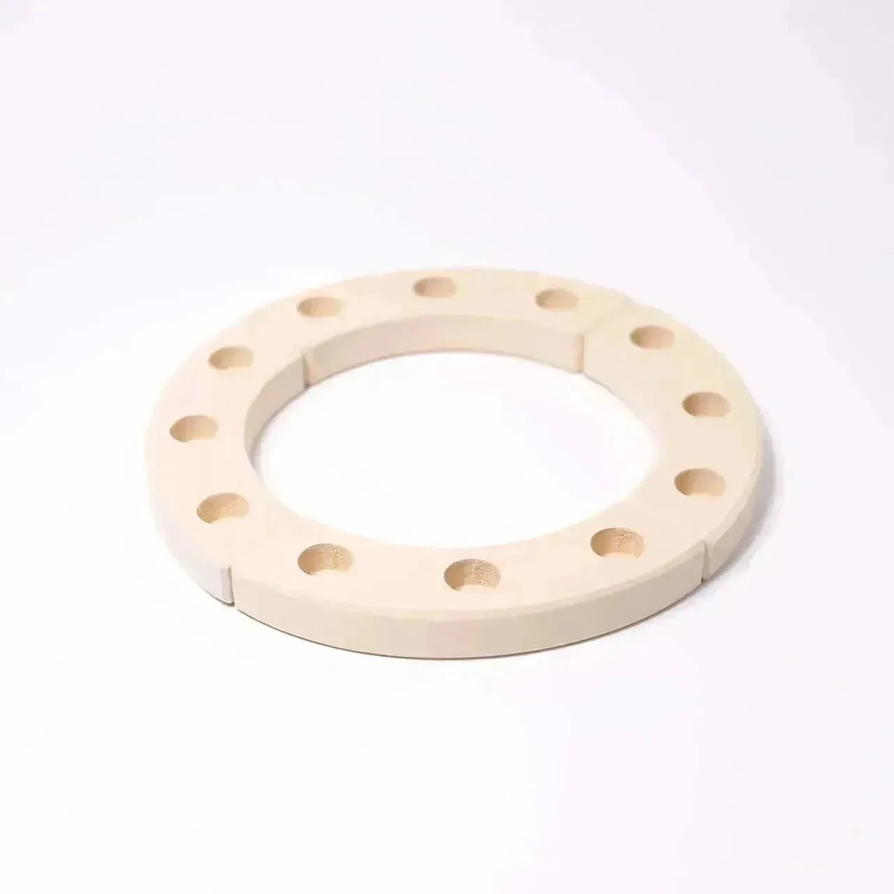 Geburtstagsring rosa-violett 12 Loch Festtagsring Grimms