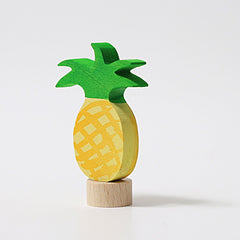 Geburtstagsstecker Ananas - www. kunstundspiel .de 03321