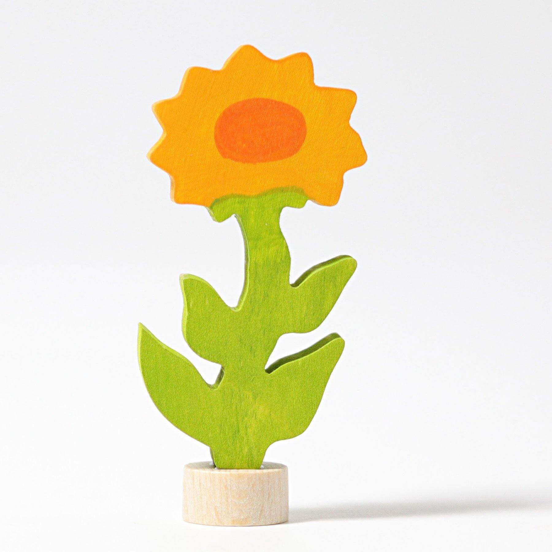 Geburtstagsstecker Blume Ringelblume Grimms